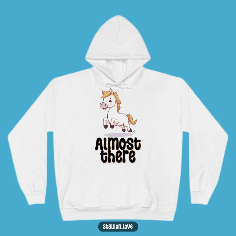 Funny Horse Stumble Hoodie: Cozy Up with Hilarious Equestrian Vibes